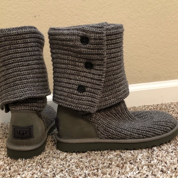 ugg classic cardy ii knit boot